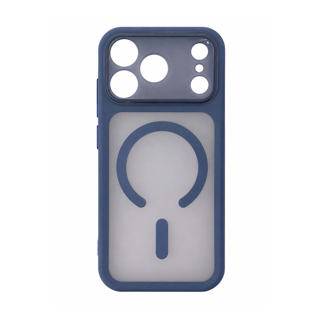 Premium Frosted MagSafe Case for iPhone 17 Pro Blue