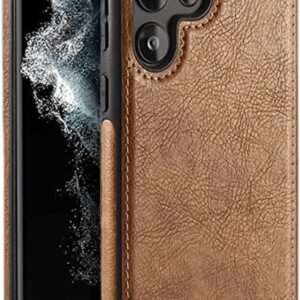 Premium Horse Embroidered Leather Case for iPhone 16