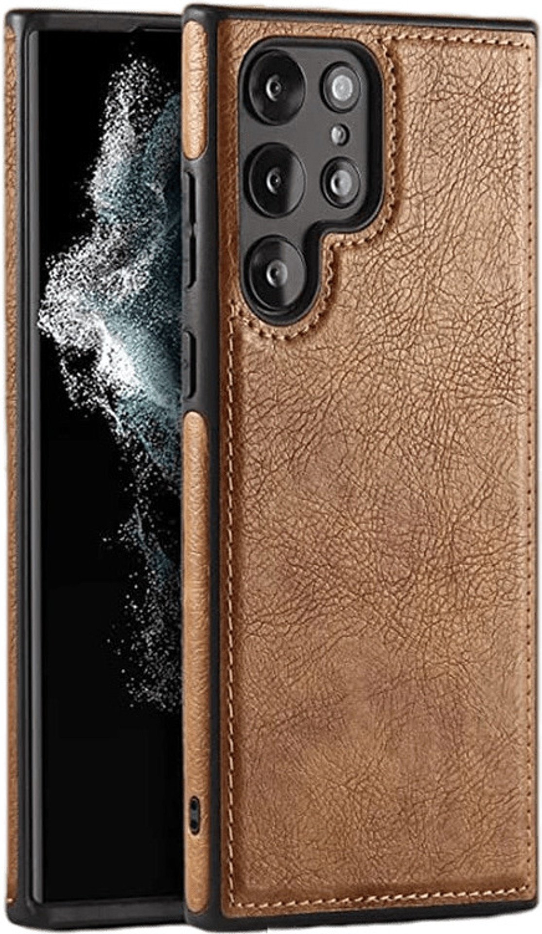 Premium Horse Embroidered Leather Case for iPhone 16